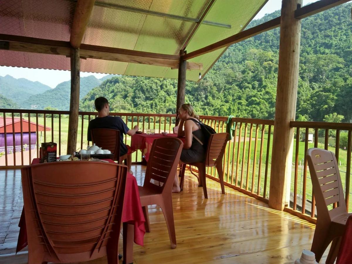 Tran Xuan Homestay Ba Be Exterior foto